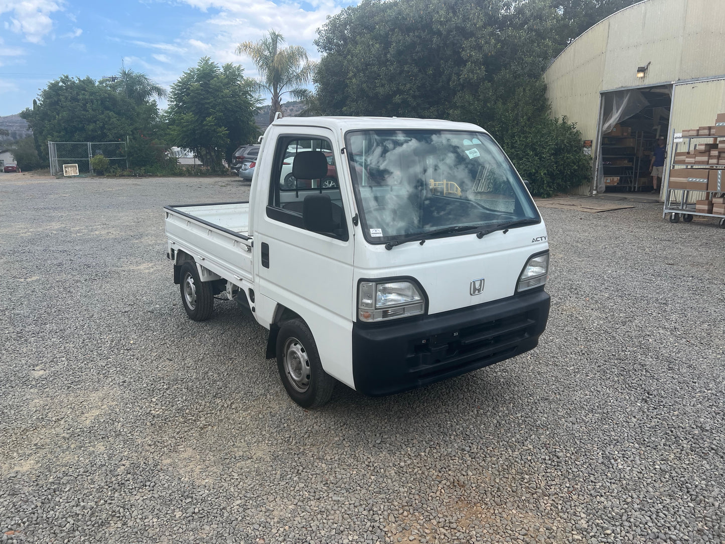 Honda Acty Kei Truck White | 660CC 2WD - 1999 (33k KM)