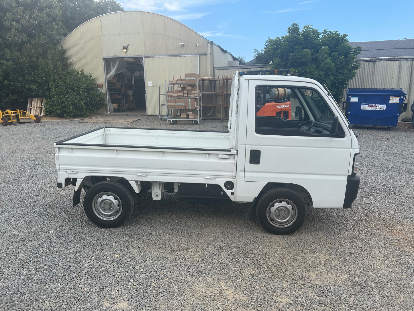 Honda Acty Kei Truck White | 660CC 2WD - 1999 (33k KM)